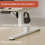 AREBOS AREBOS Height Adjustable Desk Frame | White 10
