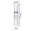 20 ST Universal Vattenfilter PP Bomullsfilterpatron Sedimentvattenfilter Polypropenmaterial, 5 Mikrometer 5