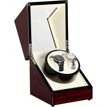 Luxury Wooden Double Automatic Watch Winder