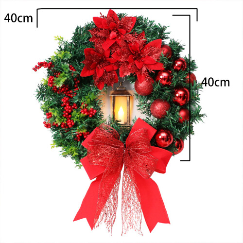 Christmas Tree Blanket with Snowflake Design and Stocking 1
