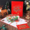 Christmas Pop Up Card Handmade 3D Greeting Card 3