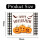 Halloween Placemats Set 4 pcs 30cm Washable 5