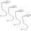 Christmas Stocking Hooks S-Circle 4 pcs 2
