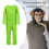 Grinch Costume with Green Fur Mask 2