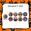 Halloween Stickers Self-Adhesive 500 Rolls 2