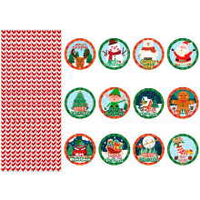 Christmas Tree Balls Plastic 30 pcs Red Green Gold