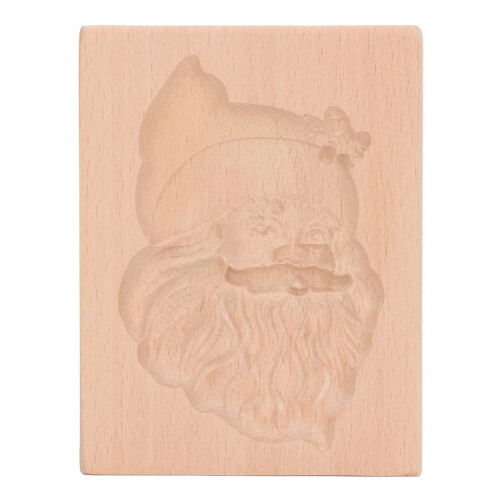 Wooden Cookie Cutter Mold for Gingerbread Biscuits