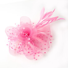 Mesh Bridal Tiara Small Top Hat Hair Accessory