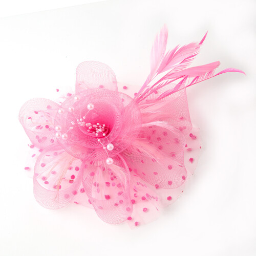 Mesh Bridal Tiara Small Top Hat Hair Accessory
