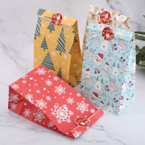 Christmas Cookies Candy Gift Bags 24 pcs 2