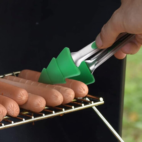 Silicone Mini Tongs 9 Inch for Cooking 1