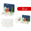 3D Christmas Greeting Cards Pop Up 6PCS with Envelopes 5