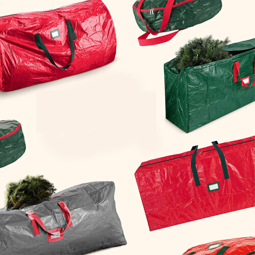 Christmas Tree Storage Bag Red 120x50x38cm 1 Piece 2
