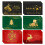 Christmas Card Set Gold Leaf 12 Designs 1