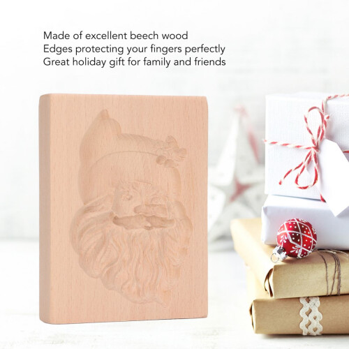 Wooden Cookie Cutter Mold for Gingerbread Biscuits 2