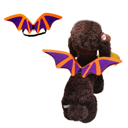 Bat Wings Cat Halloween Decoration Costume