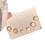 Silver Rotatable Cubic Stud Set for Women and Girls 3