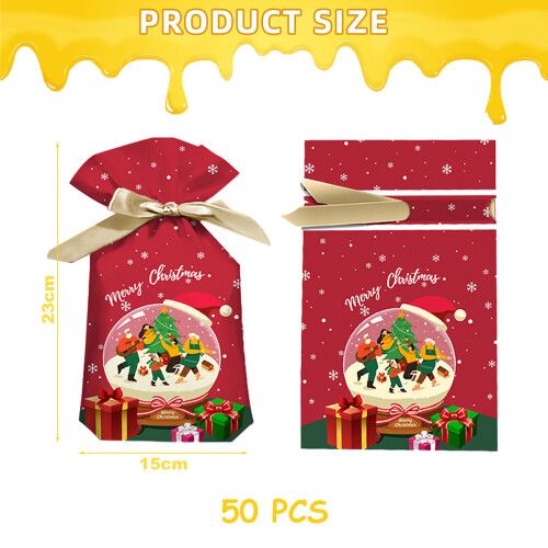 Treat Bags with Drawstring 50 Pack 1