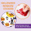 Halloween Gel Window Decals Pumpkin Witch Bat Spider 3