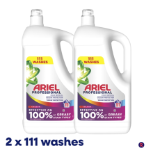 Ariel Pro Formula Colour Care Washing Liquid 222 Washes - 2 x 4.9L