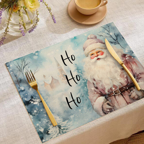 Cotton Table Linen for Christmas Winter Parties 2