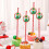 Christmas Tree Balls Plastic 30 pcs Red Green Gold 5