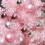 Pink Christmas Tree Frosted Ball Decor 60cm 2
