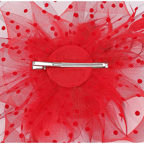 Mesh Bridal Tiara Small Top Hat Hair Accessory 2