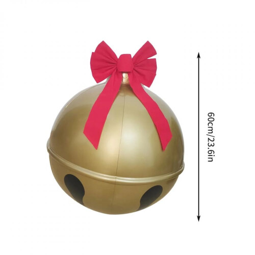 Inflatable Christmas Globe PVC Santa Design 60cm 1