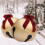 Inflatable Christmas Globe PVC Santa Design 60cm 4