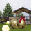 Inflatable Christmas Globe PVC Santa Design 60cm 5