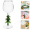 Christmas Tree Mug Personalized Wine Glass Cup 4