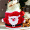 Knitted Christmas Coffee Sleeve with Xmas Tree Pattern 2