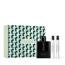 Prada Luna Rossa Black 50ml EDP & 2x Spray GiftSet