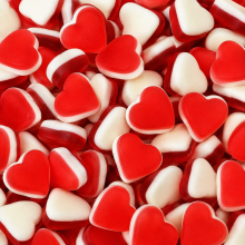 (650g Sweet Jar) Heart Throbs