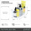 LIVIVO LIVIVO 3 Small Clear Storage Tubs Stackable 8