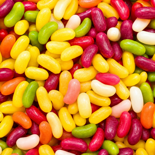 (Jelly Beans) Small Sweet Jar - Retro & Traditional Sweets