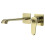 Voda Brenta Wall Mounted Basin Mixer - Brushed Brass 1