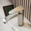 Voda Brenta Mono Basin Mixer - Brushed Nickel 1