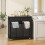 Costway 2-in-1 Laundry Basket Organizer with 3 Sections & Wheels 4