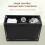 Costway 2-in-1 Laundry Basket Organizer with 3 Sections & Wheels 10