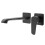 Voda Brenta Wall Mounted Basin Mixer - Matt Black 1