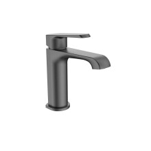 Voda Brenta Mini Mono Basin Mixer - Gunmetal
