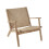 Icaria Accent Chair Oak 2