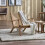 Icaria Accent Chair Oak 1