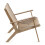 Icaria Accent Chair Oak 4