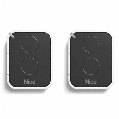 Set mit 2 NICE On2e-Handsendern für Tor und Garage