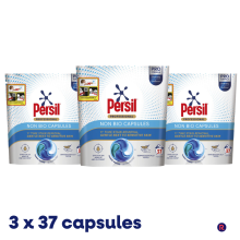 Persil Pro Formula Non Bio 4in-1 Washing Capsules - 3 Pack (3 x 37 Washes)