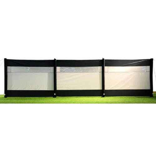 ROYAL 3 PANEL WINDBREAK INFLATABLE AIR CAMPING & CARAVAN WIND BREAKER 1