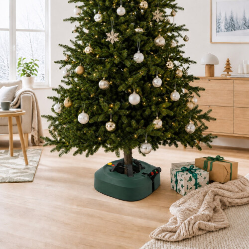 3.2l Real Christmas Tree Stand w/ Foot Pedal 2